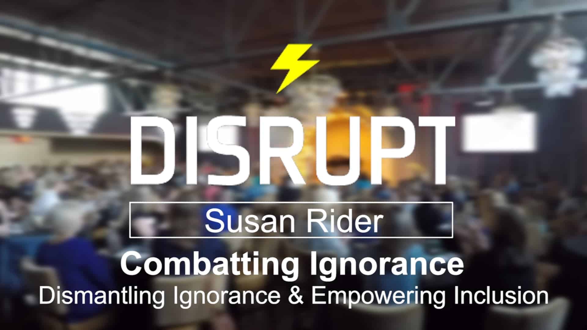 Combatting Ignorance: Dismantling Stigma & Empowering Inclusion | Susan ...