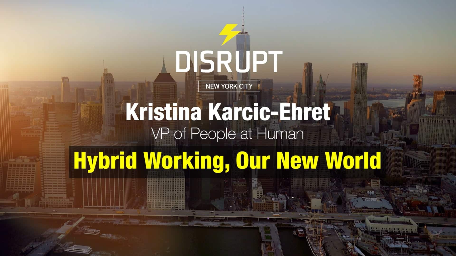Hybrid Working: Our New World | Kristina Karcic | DisruptHR Talks ...
